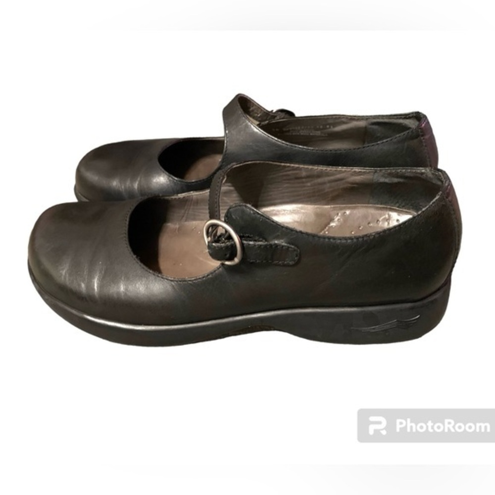 Dansko Black Mary Jane Flats